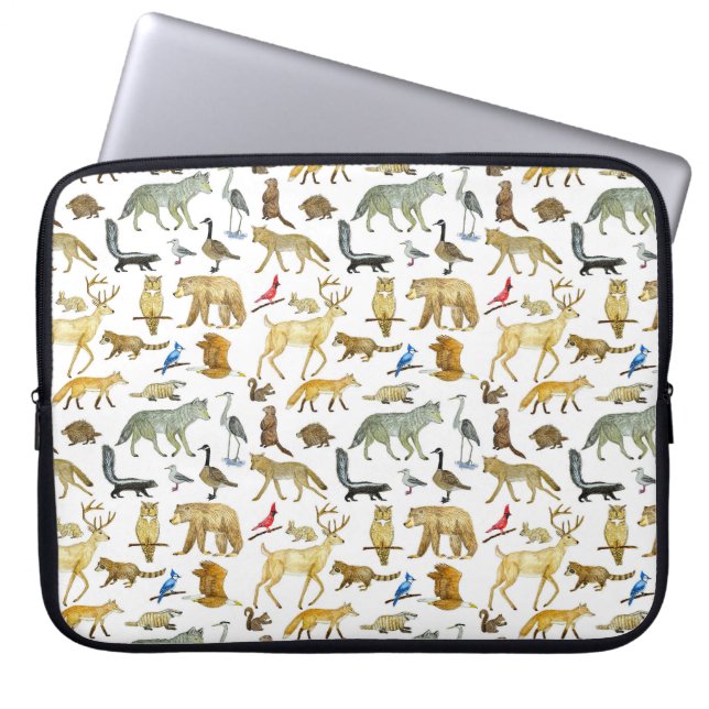 Capa Para Notebook Caso de Laptop dos Lagos excelentes Wildlife 15" (Frente)