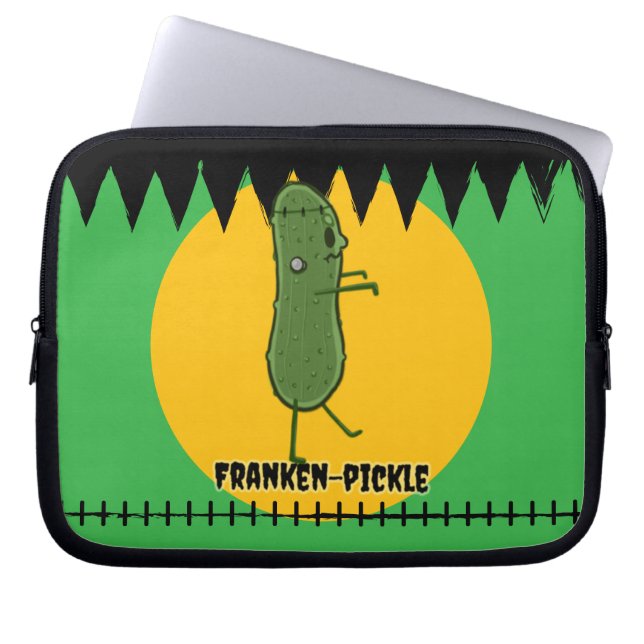 Capa Para Notebook Caso de Laptop Franken-Pickle (Frente)
