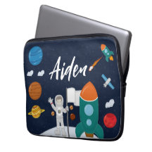 Caso de Laptop Personalizado do Astronauta