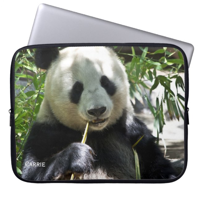 Capa Para Notebook Caso de Laptop Personalizado do Urso Panda (Frente)