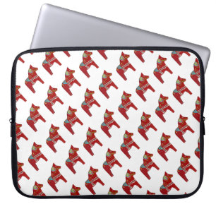 Capa Para Notebook Caso de Laptop Red Dala Horse