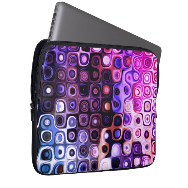 Capa Para Notebook Caso de Padrão de Vários Pontos (Frente Esquerda)