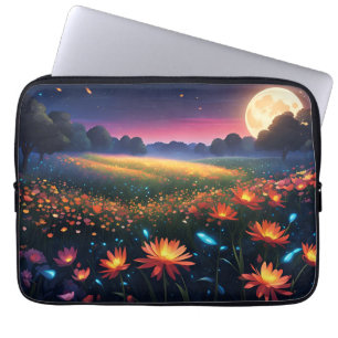 Capa Para Notebook Caso de Tablet de Campo Flor de Verão