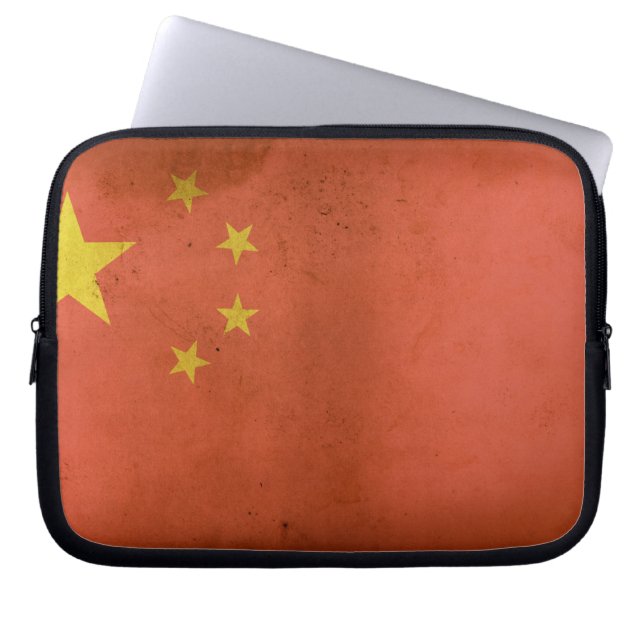 Capa Para Notebook Caso do Laptop de Sinalizador Chinês (Frente)