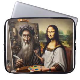 Capa Para Notebook Caso do laptop Mona Do da Vinci