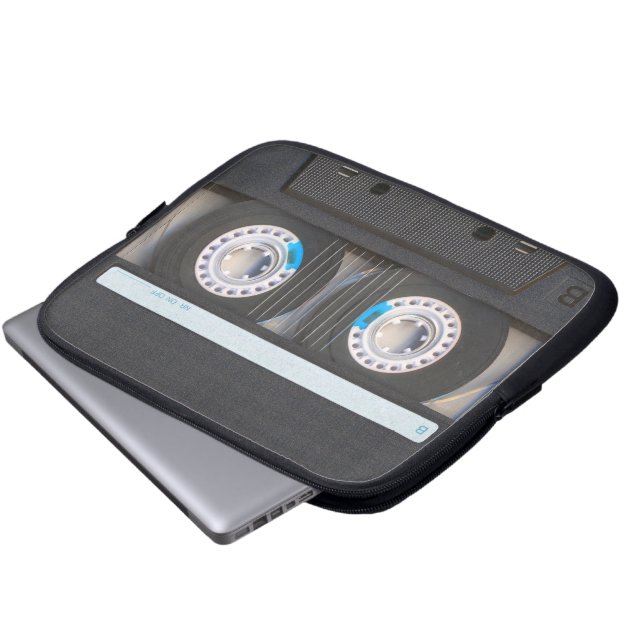 Capa Para Notebook Cassete de banda magnética (Frente Inferior)