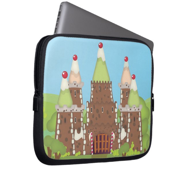 Capa Para Notebook castelo (Frente Esquerda)