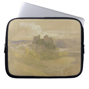 Capa Para Notebook Castelo de Conway (grafite, w/c e gouache no papel