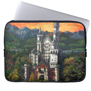 Capa Para Notebook Castle Schloss Neuschwanstein