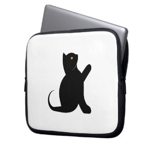 Capa Para Notebook Cat Say Hello