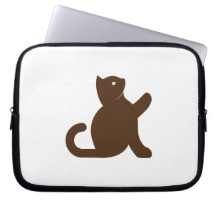 Capa Para Notebook Cat Says Hello