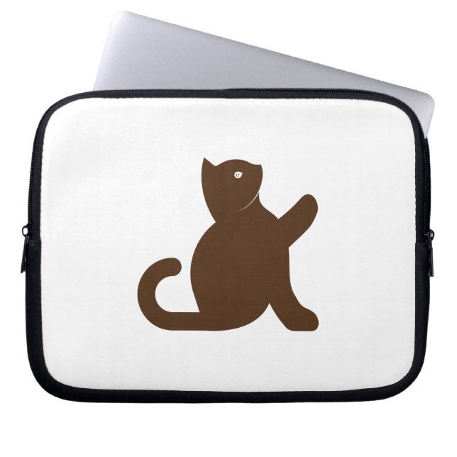 Capa Para Notebook Cat Says Hello (Frente)