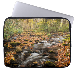 Capa Para Notebook Cataloochee Creek NC Grandes Montanhas Fumosas