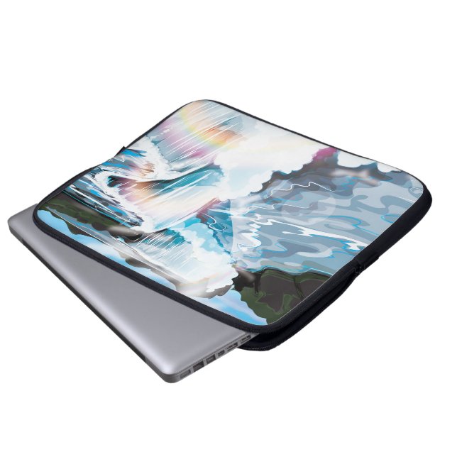Capa Para Notebook Cataratas do Niágara (Frente Inferior)