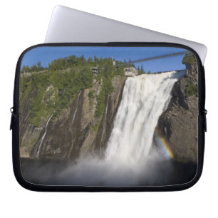 Capa Para Notebook Cataratas Montmorency perto da Cidade de Quebec.