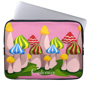Capa Para Notebook Catedral Magia de Cogumelos Thunder_Cove