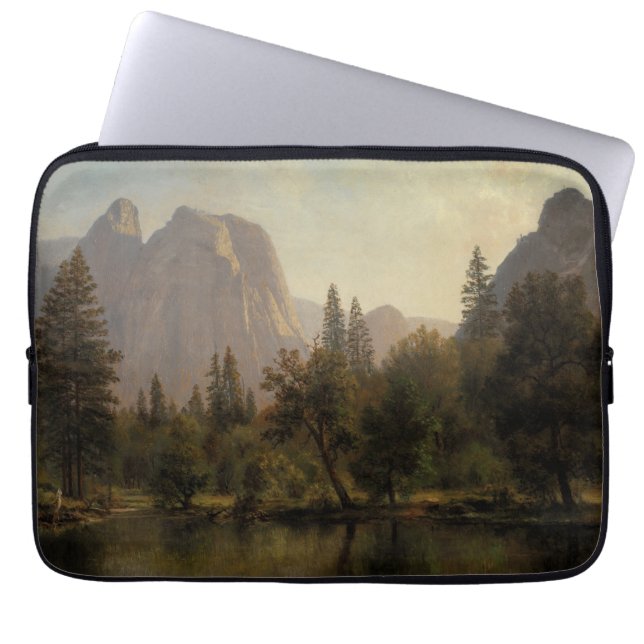Capa Para Notebook Catedral Rochas, Vale Yosemite Albert Bierstadt (Frente)