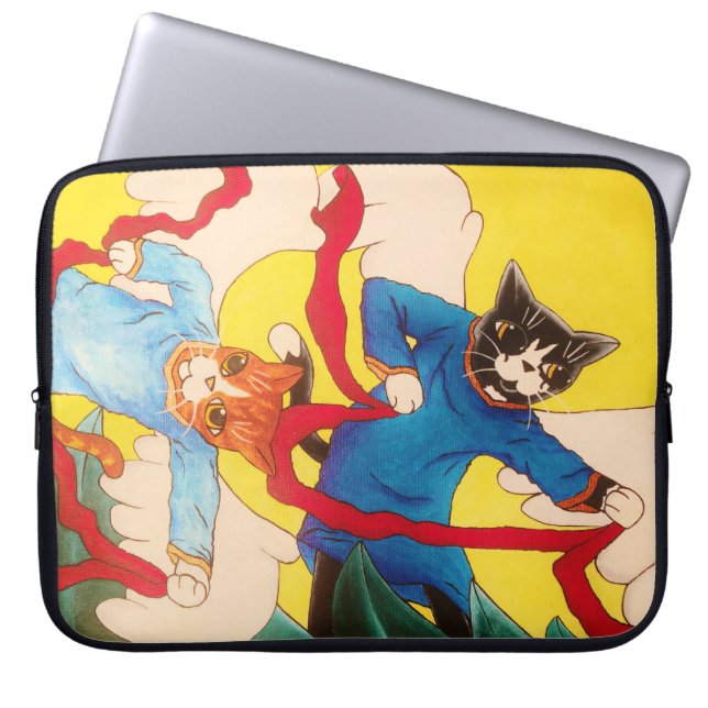 Capa Para Notebook Cats de Cherub (Frente)