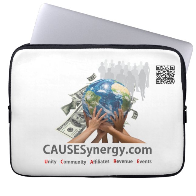 Capa Para Notebook CAUSESynergy - Bolsa de laptop 13" (Frente)