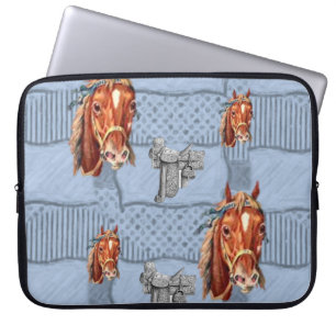 Capa Para Notebook Cavalos da bolsa de laptop
