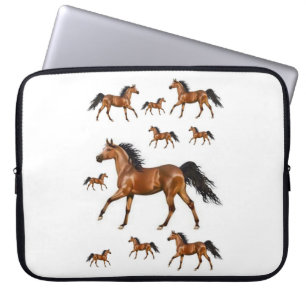 Capa Para Notebook Cavalos de bolsa de laptop