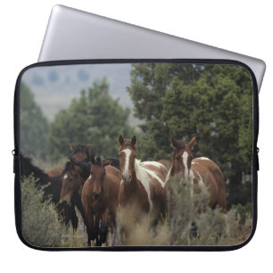 Capa Para Notebook Cavalos selvagens 2 do mustang