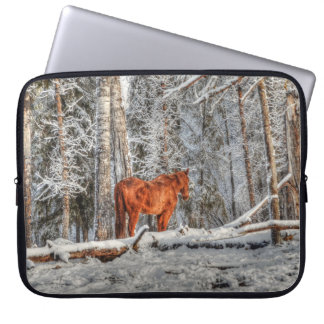 Capa Para Notebook Cavalos - Tema Ocidental Americano