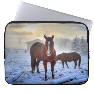 Capa Para Notebook Cavalos - Tema Ocidental Americano
