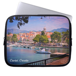 Capa Para Notebook Cavtat, vista croata da cidade
