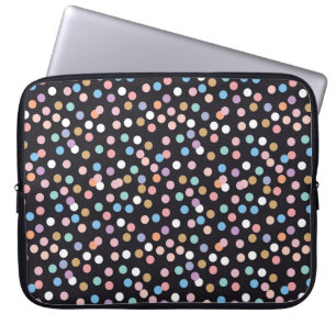 Capa Para Notebook Celebração confetti padrão sem falhas, fundo w