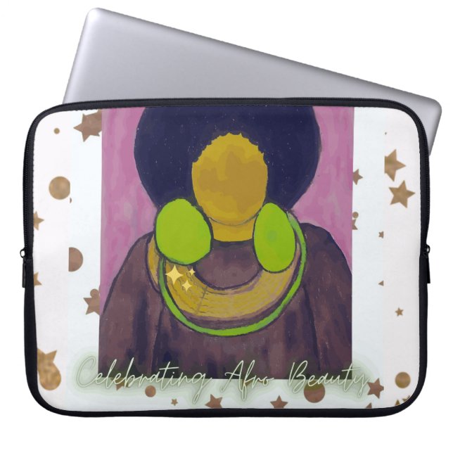 Capa Para Notebook Celebrando a Beleza Afro (Frente)
