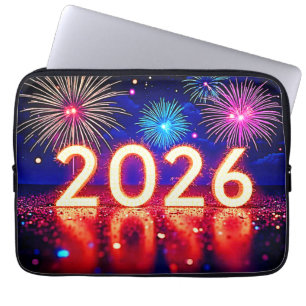 Capa Para Notebook Celebre 2026: Design de Faísca de Futuro Brilhante