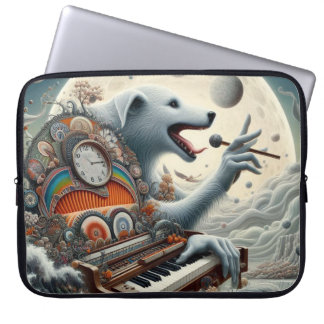 Capa Para Notebook Celestial Canis Pianist