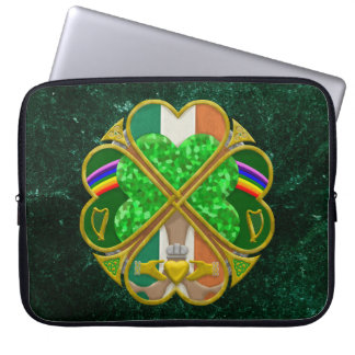 Capa Para Notebook Celtic Shamrock Heritage Symbol Irish Inspired