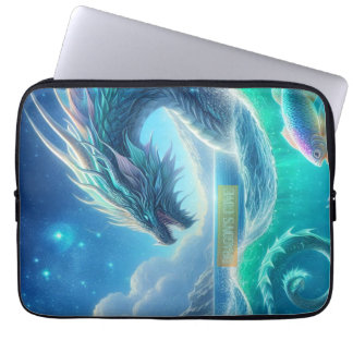 Capa Para Notebook Cena do Oceano da Enseada do Dragão — Dragão Fanta