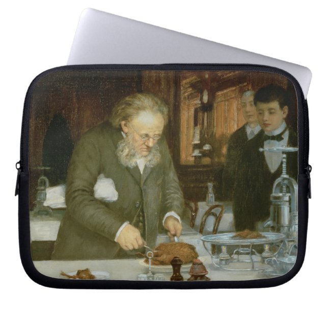 Capa Para Notebook Cena no restaurante d'Argent da excursão do La (Frente)
