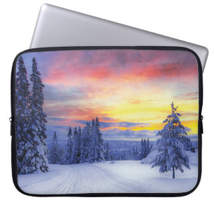Capa Para Notebook Cenário de inverno