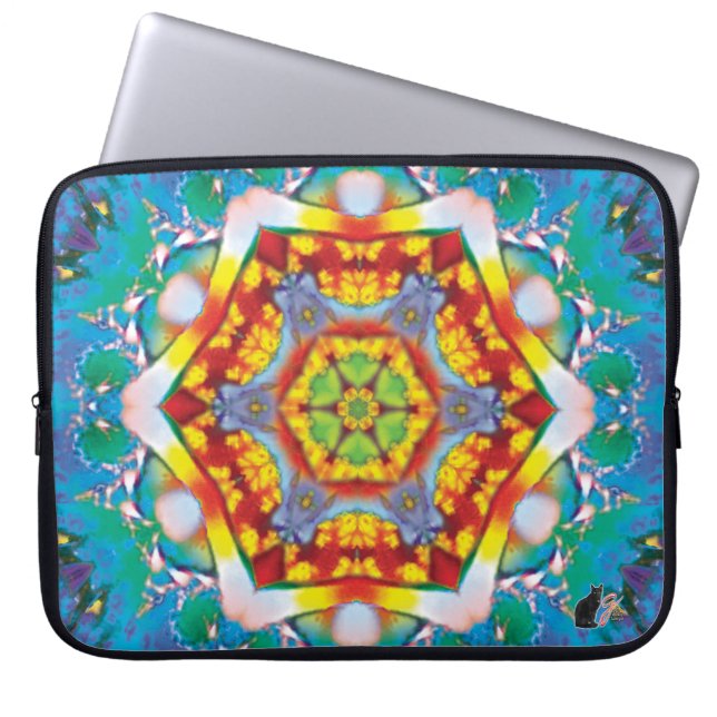 Capa Para Notebook Centris Kaleidoscope Bolsa de laptop (Frente)