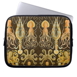 Capa Para Notebook Cephalopoda Octopus Mar de Lulas