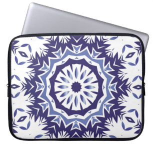 Capa Para Notebook cerâmica azulejo ornamental portuguesa. Mínimo des