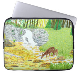Capa Para Notebook Cerva e Filhote