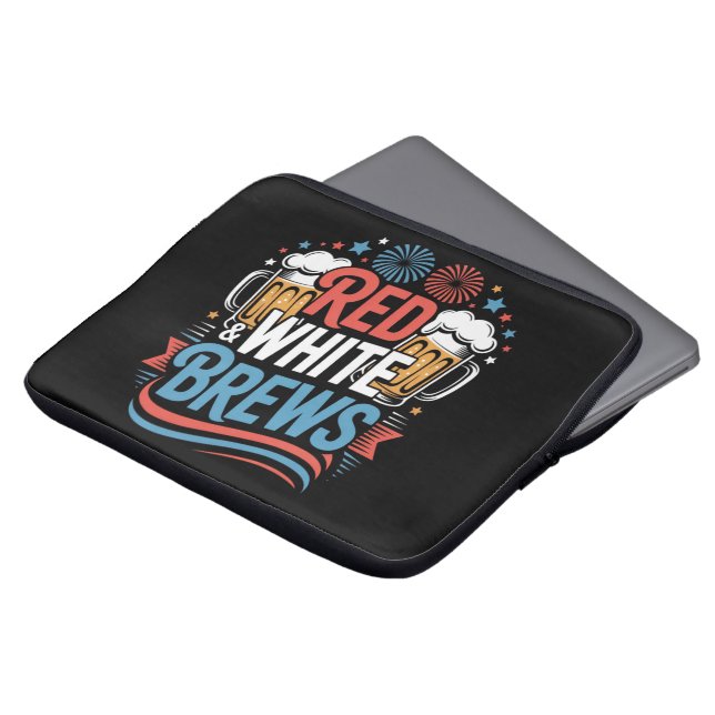 Capa Para Notebook Cerveja 4 de julho (Frente Topo)
