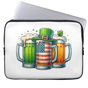 Capa Para Notebook Cerveja Irlandesa Irlanda Dia de São Patrício Fest