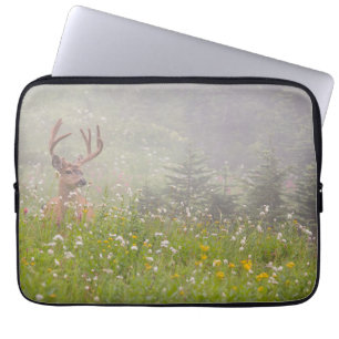 Capa Para Notebook Cervo macho Parque Nacional Mount Rainier
