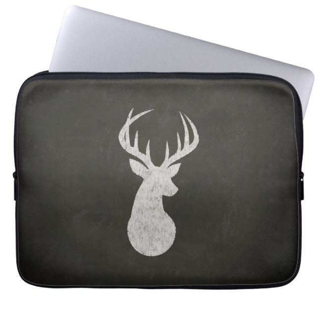 Capa Para Notebook Cervos com o desenho de giz dos Antlers (Frente)