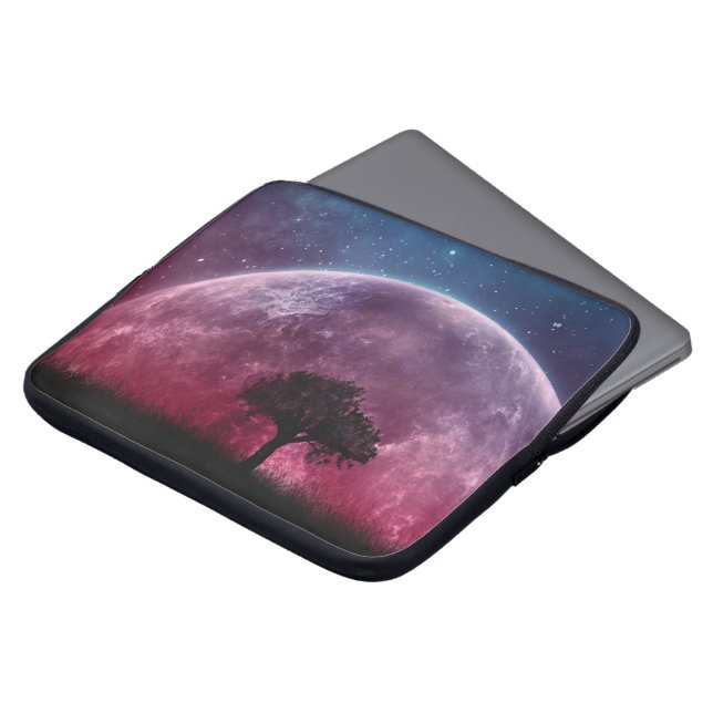Capa Para Notebook Céu Planetário (Frente Topo)