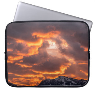 Capa Para Notebook Céu Vibrado no Socorro de Fogo