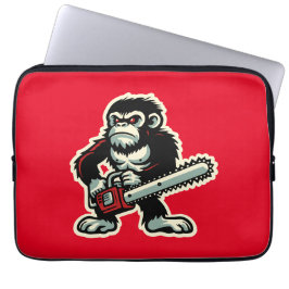 Capa Para Notebook Chainsaw Chimp