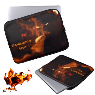 Capa Para Notebook Chamas Devilísticas Incêndio Fotográfico