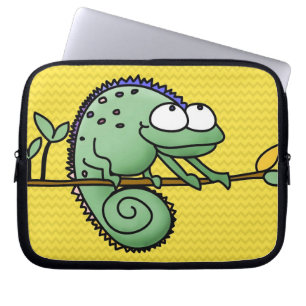 Capa Para Notebook Chameleon Cute Funny
